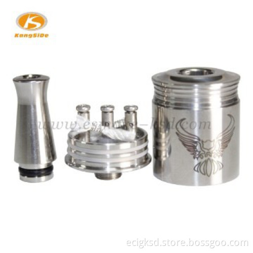 2014 KSD new clone Rebuildable drip ss patriot atomizer